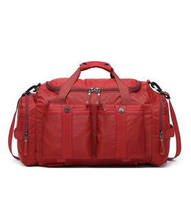 Smart Bags Büyük Boy Uniseks Spor ve Seyahat Çantası 8717 (Vişne)