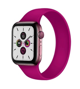Apple Watch 38mm KRD-31 Solo Loop Medium Kordon (Mürdüm)