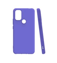Reeder P13 Blue Max Pro 2021 Kılıf Kamera Korumalı Silikon Rubber Arka Kapak (Lila)