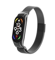Xiaomi Mi Band 7 Kordon Milano Loop Metal Kordon (Siyah)