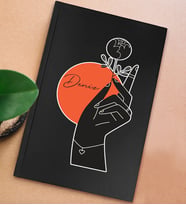 BK Gift Kişiye Özel İsimli Sert Kapaklı Siyah Defter, Arkadaşa Hediye, Yeni İş Hediyesi, Anı Defteri, Doğum Günü Hediyesi (Model 4)