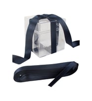 Saten Kurdele 1 CM 10 mt (Lacivert)