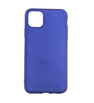 Uyumlu Model Apple iPhone 11 Kılıf Soft Mat Premier Case (SAKS MAVI)