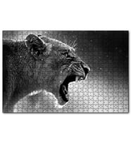 Cakapuzzle  Kükreyen Aslan  Puzzle Yapboz MDF (Ahşap) (255 Parça)