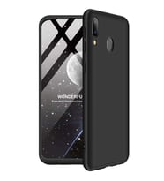 Samsung Galaxy A10S Uyumlu GKK Kılıf 360 Derece Tam Koruma (Siyah)