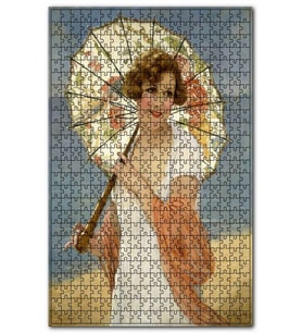 Cakapuzzle François Kavel Fransa 1861 Catherine La Rose Puzzle Yapboz MDF(Ahşap) (255 Parça)