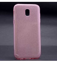 Nokia 6 Kılıf Simli Parlak Shining Kapak (Rose)