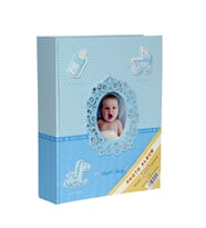 200’lük 10x15cm Bebek Fotoğraf Albümü (Mavi)
