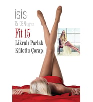 DoReMi Isis 15 Denye Parlak Külotlu Çorap (Ten)