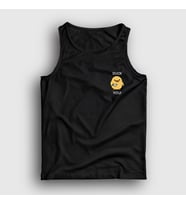 Presmono Unisex Beyaz Duck You Ördek Atlet 447099tt (Siyah)