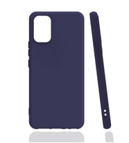 Vivo V21E Kılıf Zore Biye Silikon Kılıf (Lacivert)