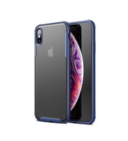 Uyumlu Model Apple iPhone X Kılıf Mat Volks Case (Lacivert)