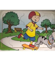 Puzzle Yapboz Ahşap 10 parça Çocuk Puzlle (Turuncu)