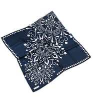 Mısırlı Eşarpları Cocoon Twill Eşarp (Lacivert)