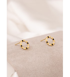 MİNELİ ÇEMBER KÜPE (Gold)