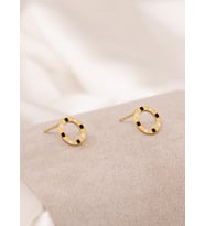 MİNELİ ÇEMBER KÜPE (Gold)