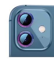 Uyumlu Model Apple iPhone 11 Kamera Lens Koruyucu Çerçeveli Koruyucu CL-07 (Çok Renkli)