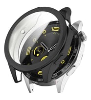 Sneezy Huawei Watch Gt4 46mm Tpu Yumuşak Silikon Kasa Ve Ekran Koruyucu (Siyah)