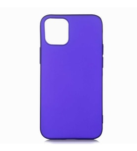 Uyumlu Model Apple iPhone 12 Pro Max Kılıf Soft Mat Premier Case (SAKS MAVI)