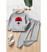 Çocuk Itachi Uchiha Eşofman Takımı (Gri)