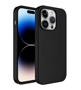 iPhone 12 Pro Kılıf Magsafe Özellikli Pastel Renk Plas Kılıf (Kırmızı)