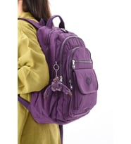 Büyük Boy Ultra L,x Su İtici Özellikli Unisex Sırt Çantası (Mor)