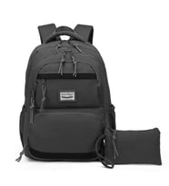 Smart Bags Sırt Çantası Okul Boyu Kalem Kutusu Hediyeli 3234 (Koyu Gri)