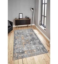 Dijital Baskılı Yıkanabilir Kaymaz Modern Renkli Salon Halısı Mutfak Halısı Yolluk ND-HY-941 (Çok Renkli)