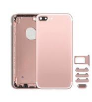 Apple iPhone 7 Plus İle Uyumlu Boş Kasa (Pembe)