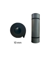 CKSpor  10 Mm Pilates Yoga Minderi Spor Pilates Egzersiz  Matı (Siyah)