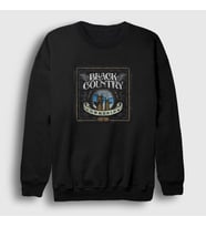 Presmono Unisex Beyaz Black Country Communion 2 Sweatshirt 446103tt (Siyah)