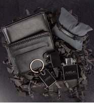 Kişiye Özel Zippo Model Çakmak Tesbih Bileklik Ve Anahtarlık Erkek Aksesuar Seti 106884 (Mavi)