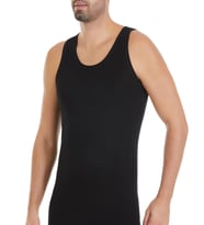 Yıldız Erkek Bambu Likralı Askılı Atlet 315/318 - 3 Adet (Siyah)
