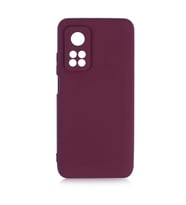 Xiaomi Mi 10T Pro 5G Kılıf Özel Orijinal Lansman Serisi, İçi Kadife, Pürüzsüz Yumuşak ve Mat TPU Silikon (Koyu Mor)