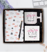 Kişiye Özel Kalem, Sevimli Hayvanlar Serisi Defter, T-Kulp Fincan, Fincan Altlığı & Farklı Seçenekler (Model 5)