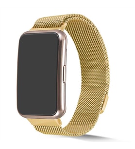 Huawei Watch Fit Kordon Milano Loop Metal Kordon (Gold)