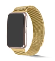 Huawei Watch Fit Kordon Milano Loop Metal Kordon (Gold)