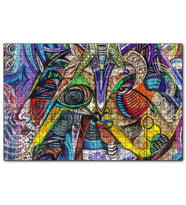 Cakapuzzle Duvar Boyama Sürreal Cümbüş  Puzzle Yapboz MDF (Ahşap) (255 Parça)