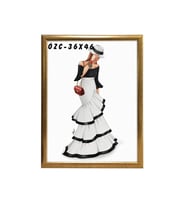 36x46 Fotoğraf Çerçevesi Modern Ofis Sanat Ev Home Ofis Dekoratif Çerçeveler Ev Oturma Odası Salon Dekorasyon Resim Çerçeveleri Diploma Belge Sertifika Çerçeveleri (Altın)