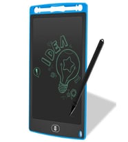 Büyük Digital Çok Amaçlı Yazı Tahtası Grafik Çizim Tableti LCD 12" Inc Ekran (Mavi)