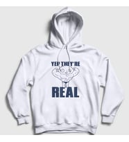 Presmono Unisex Gri Real Stewie Family Guy Kapüşonlu Sweatshirt 301010tt (Beyaz)