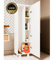 ELOX Banyo dolabı raflı farklı tasarım (Beyaz)