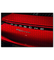 Cakapuzzle Porsche 911 Carrera Arka Yakın Plan  Puzzle Yapboz MDF (Ahşap) (255 Parça)