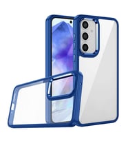 Galaxy A35 Kılıf Zore Flora Kapak (Mavi)