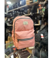 Bagslab Su Geçirmez Kumaş Sırt Çantası 1067 (Pembe)