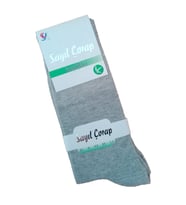 6 Çift Sayıl Erkek Bambu Çorap Yazlık  40-45 Numara (Gri)