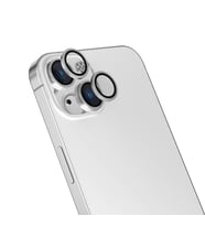 iPhone 16 CL-15 Parmak İzi Bırakmayan Anti-Reflective Kamera Lens Koruyucu (Gümüş)