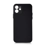 iPhone 12 Mini Kılıf Slims Mat ve Ultra İnce Kılıf (Siyah)