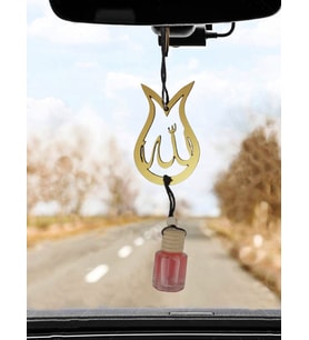 Kokulu Araba Süsü Lale Dikiz Aynası Süsü Oto Araç Kokusu (Gümüş)