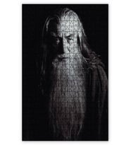 Cakapuzzle Yüzüklerin Efendisi Gandalf Puzzle Yapboz MDF (Ahşap) (500 Parça)